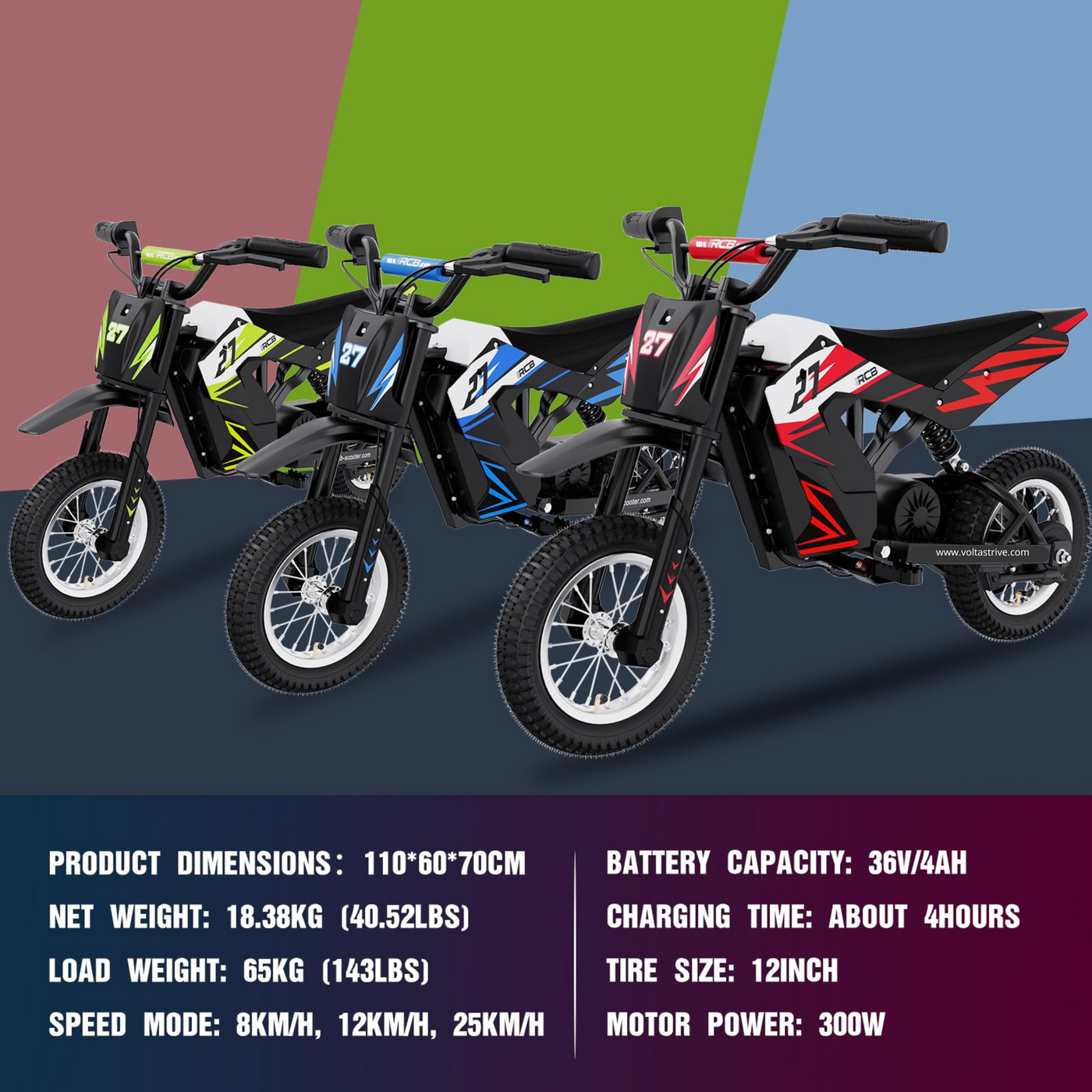Voltastrive V9X – The Electric Dirt Bike for Kids
